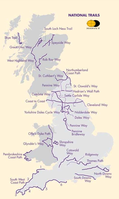 Wandelkaart Great Glen Way | Harvey Maps | 9781851374632 ...